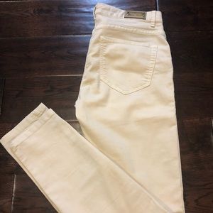 Zara khaki slim fit pants
